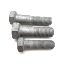 Carbon Steel DIN 931 DIN 933 grade 6.8/8.8/10.8 M20 hot dip galvanized hex head bolt